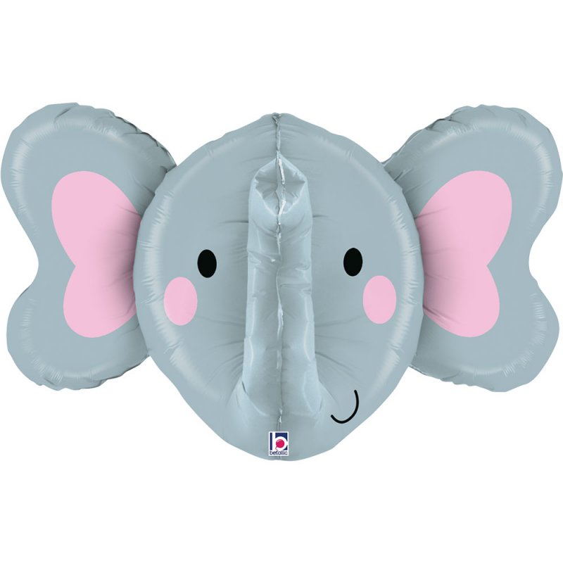 Balão Foil 72x43x57cm Elefante 3D