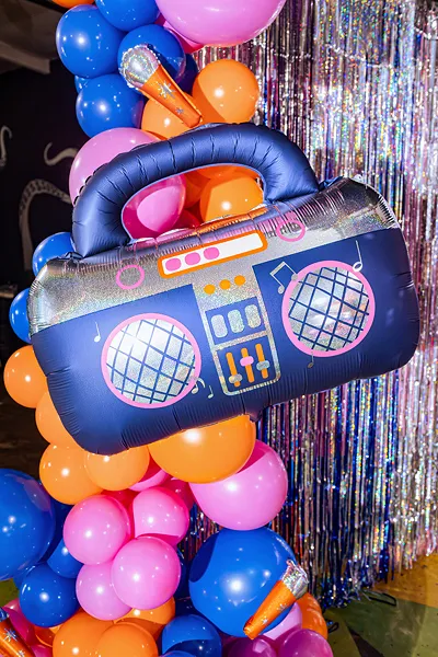 Balão Foil 98x71cm Rádio Azul