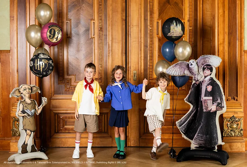 Balão Foil 35cm Harry Potter Preto
