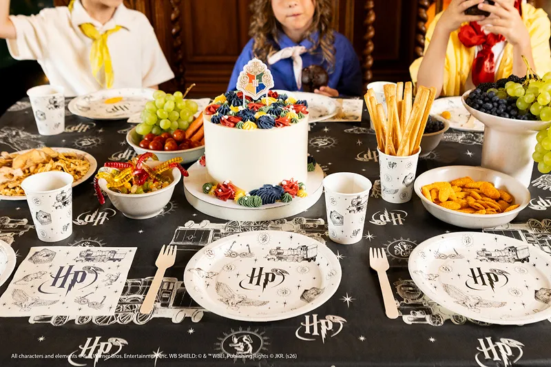 Toalha de Mesa de Papel 180x120cm Harry Potter