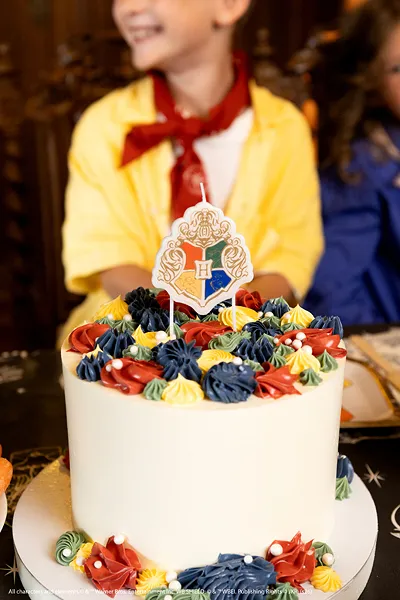 Vela de Aniversário Brasão Hogwarts Harry Potter