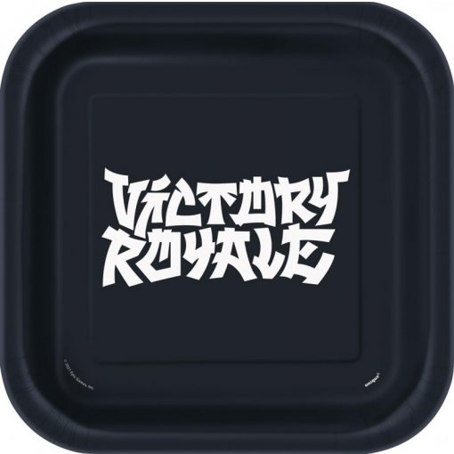 8 Pratos 23cm Fortnite