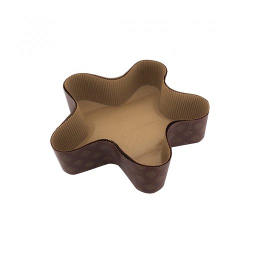 2 Moldes Formato Estrela 500g (24,6x6cm) Natal