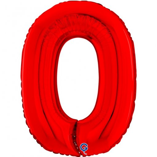 Balão Foil 66cm Vermelho nº0