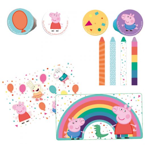 Pack 16 Brindes Peppa Pig