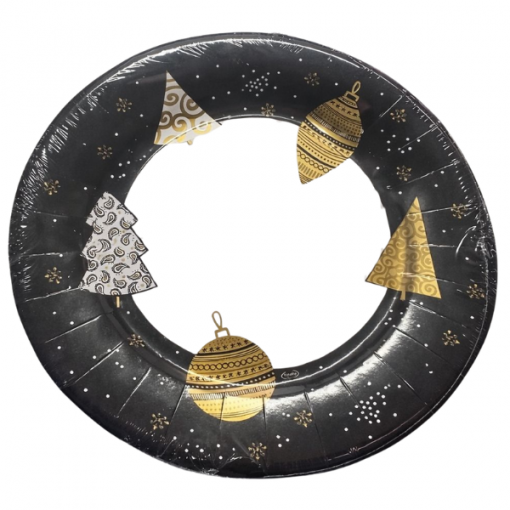 10 Pratos Ornamentos Natal