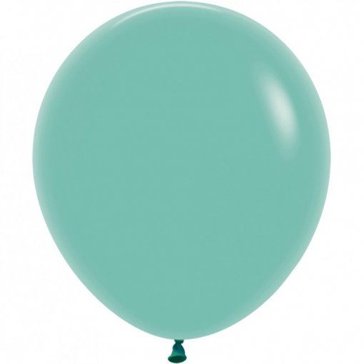 15 Balões latex R18 (45cm) - Aquamarina - 037