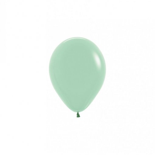 100 Balões latex R5 (12cm) - Pastel Dusk Green Tea - 126
