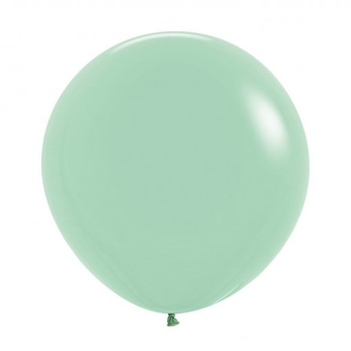 10 Balões latex R24 (60cm) - Pastel Dusk Green Tea - 126