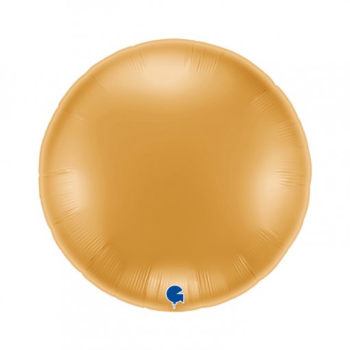 Balão Foil Redondo 91cm Gold - Dourado