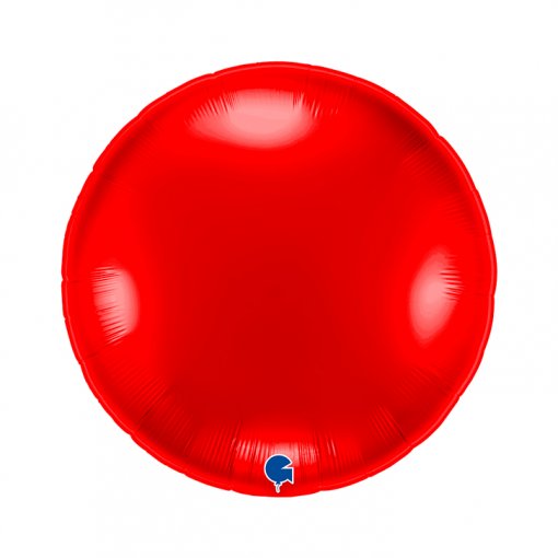 Balão Foil Redondo 91cm Red - Vermelho