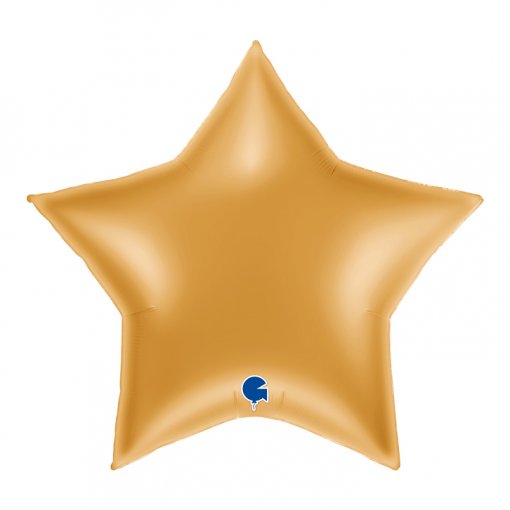 Balão Foil Estrela 91cm Gold - Dourado