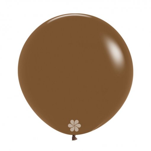 10 Balões latex R24 (60cm) - Mocha - 070