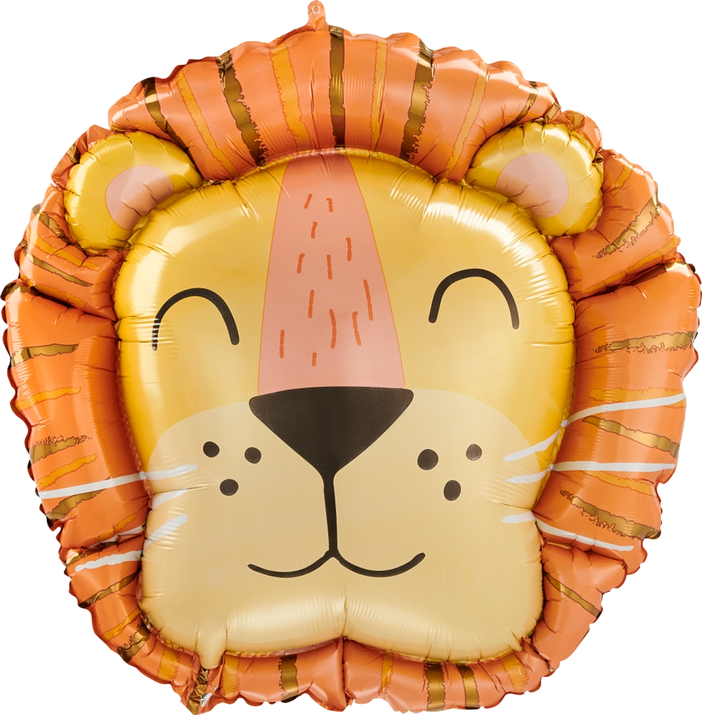 Balão Foil Leão 71x68cm Get Wild
