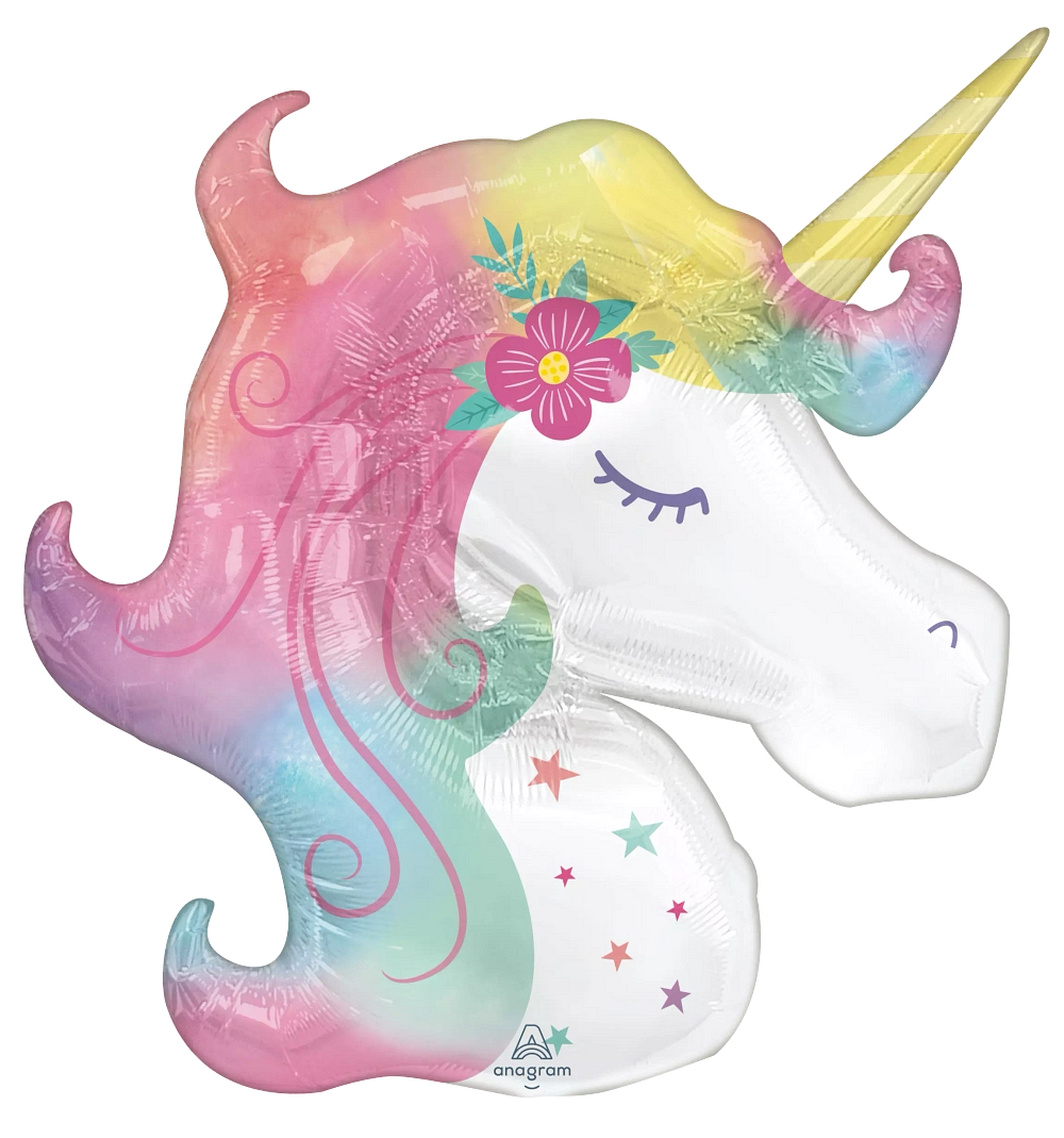 Balão Foil 83x73cm Unicórnio 