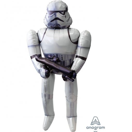 Balão Foil Airwalker Star Wars - Storm Trooper