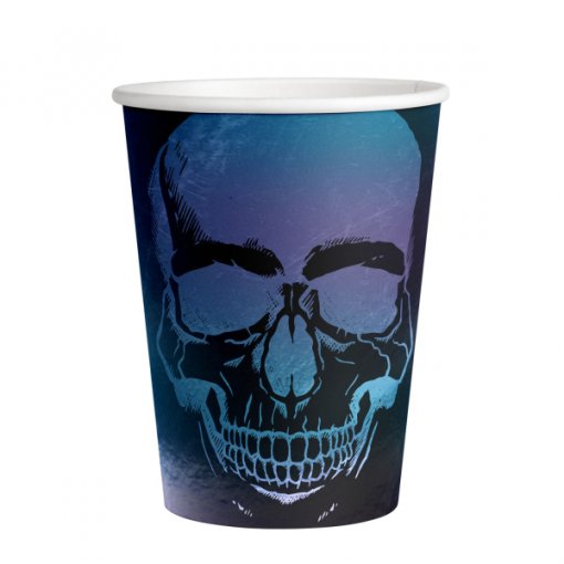 8 Copos 250ml Boneshine Fever - Halloween