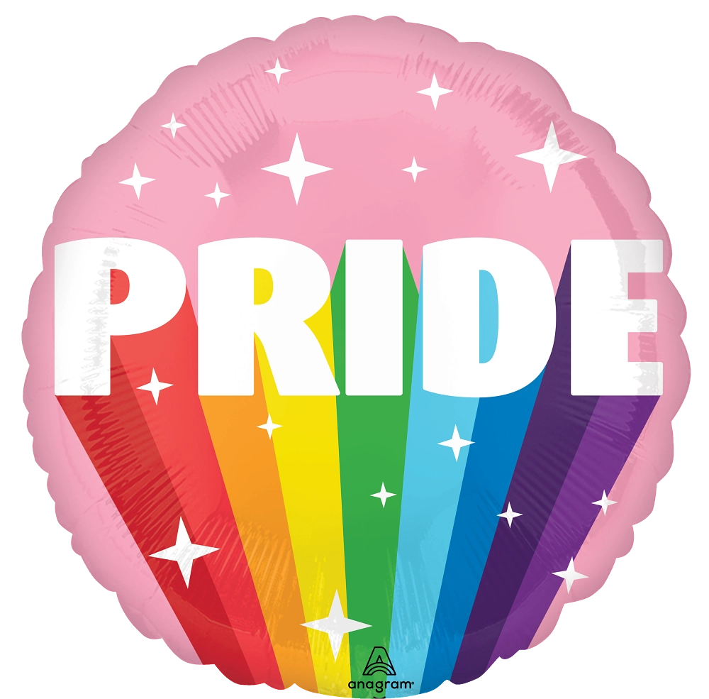 Balão Foil 43cm Burst of PRIDE