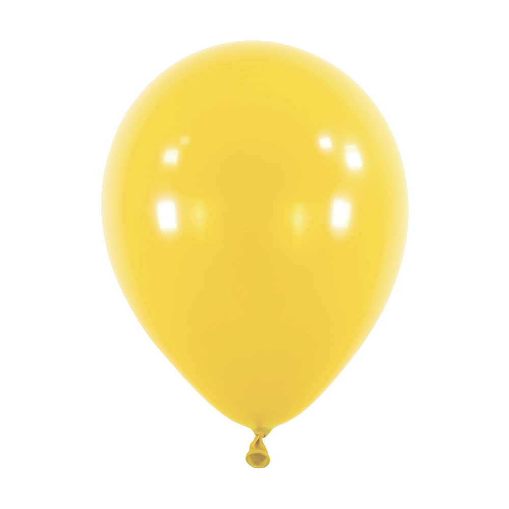 50 Balões latex 11'' (28cm) Fashion Mustard