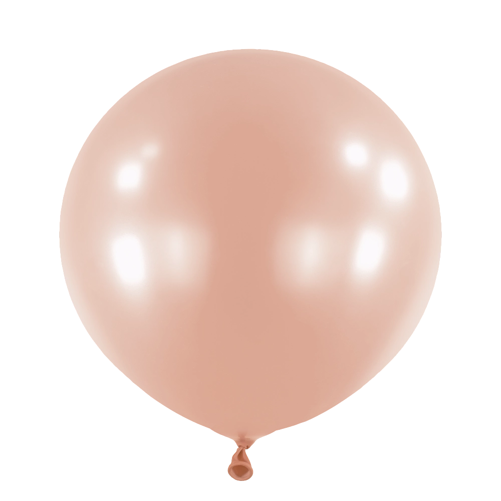 4 Balões latex 24'' (61cm) Fashion Antique Pink