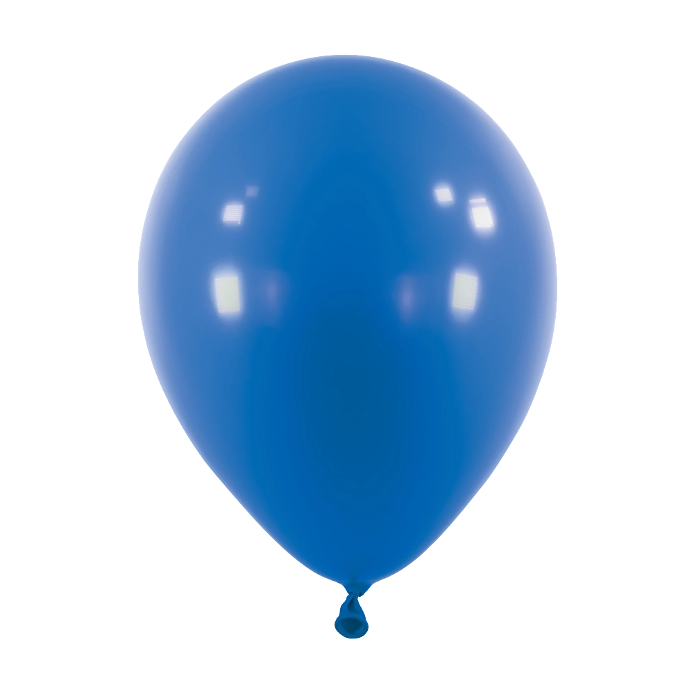 100 Balões latex 5'' (12cm) Fashion Ocean Blue