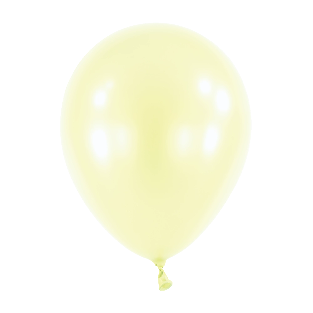 50 Balões latex 11'' (28cm) Pearl Ivory