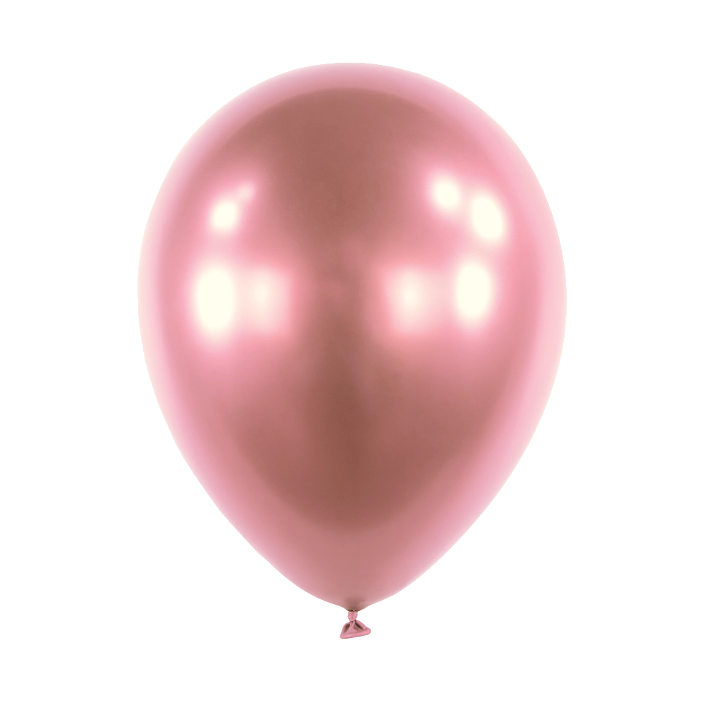 100 Balões latex 5'' (12cm) Satin Luxe™ Flamingo