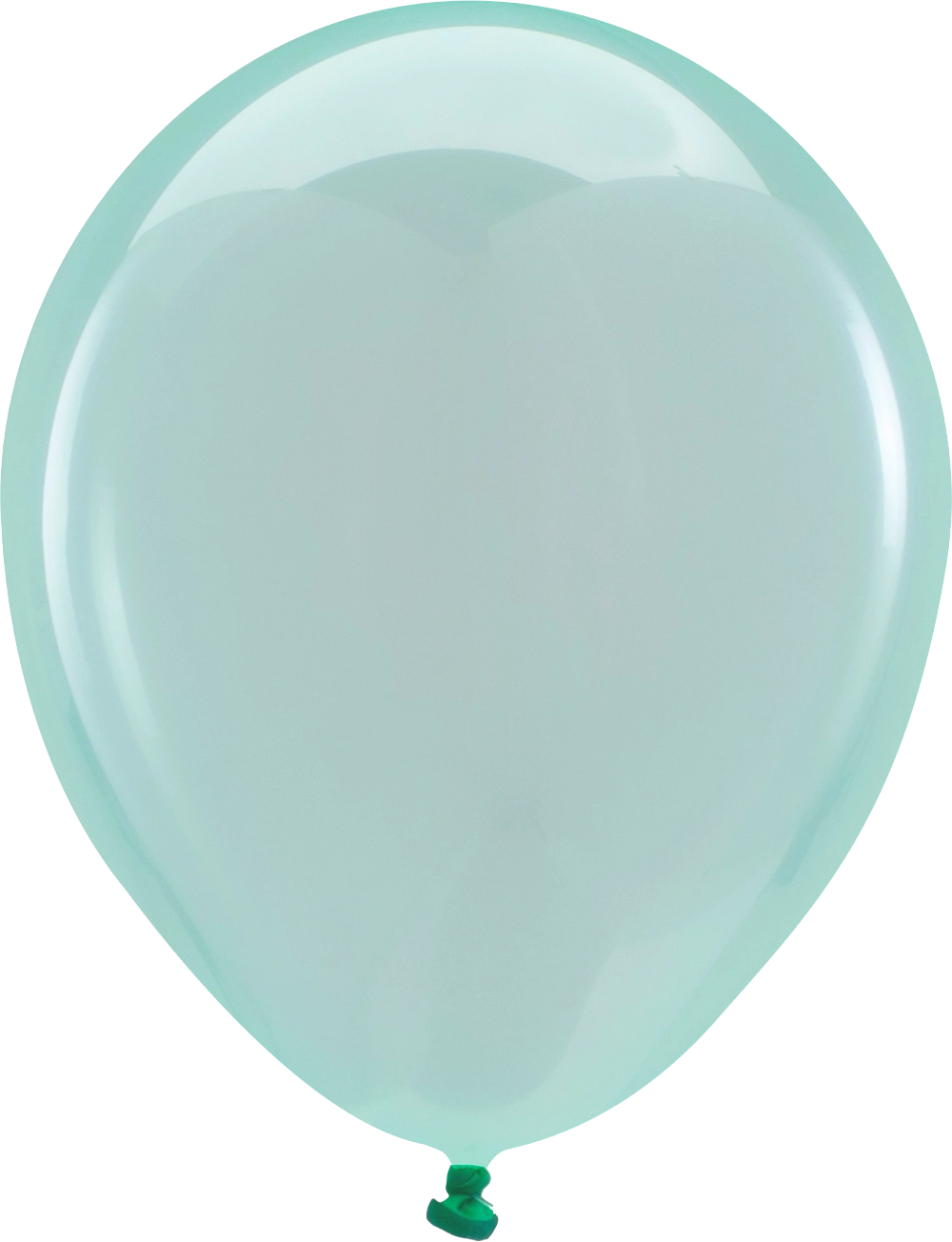 100 Balões latex 5'' (12cm) Crystal Clearz™ Green
