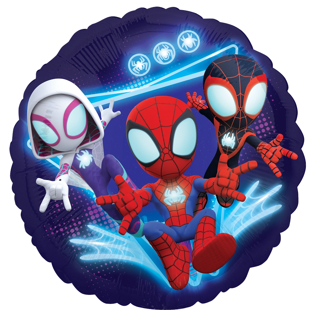 Balão Foil 43cm Spider-Man (Homem-Aranha) Spidey