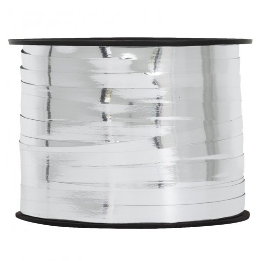 Fita para Balão 229m Prateado Metalizado