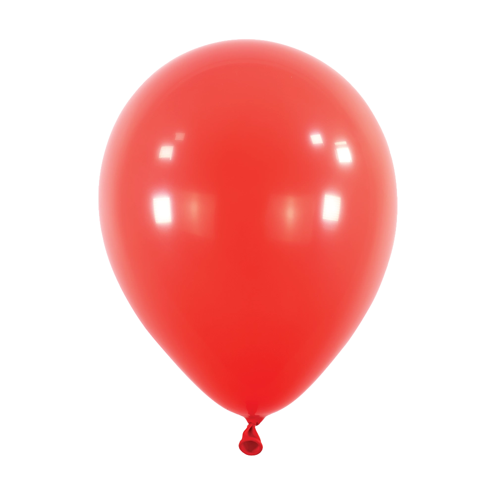 25 Balões latex 18'' (45cm) Standard Apple Red