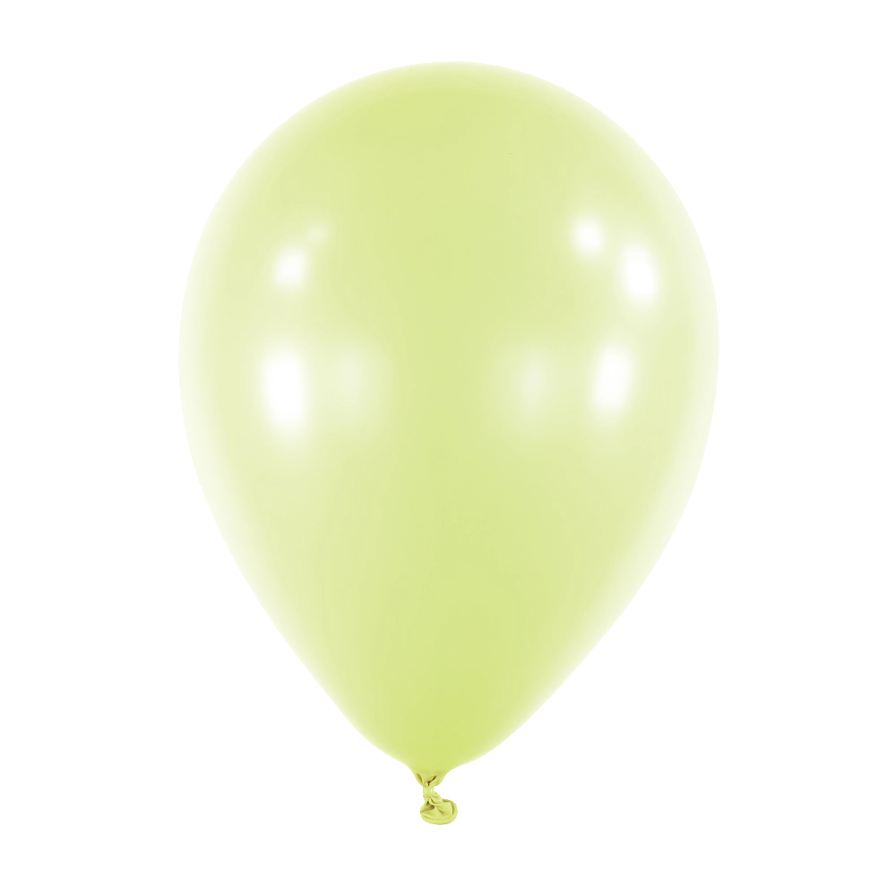25 Balões latex 18'' (45cm) Macaron Pistachio
