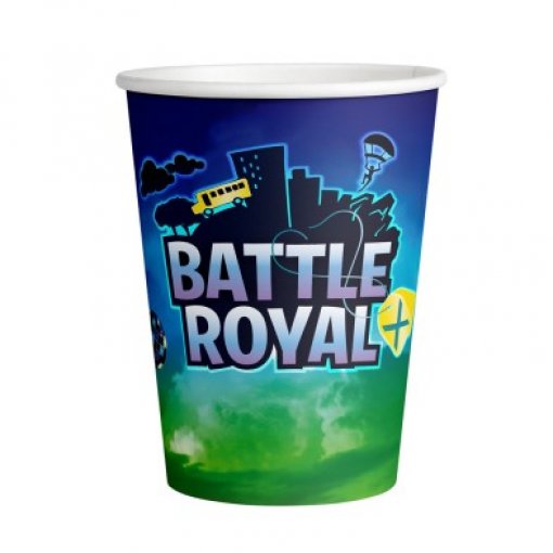 8 Copos 250ml Battle Royal