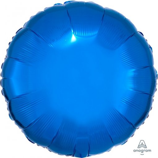 Balão Foil Redondo 18'' Azul  Médio