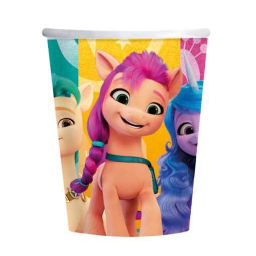 8 Copos 250ml My Little Pony