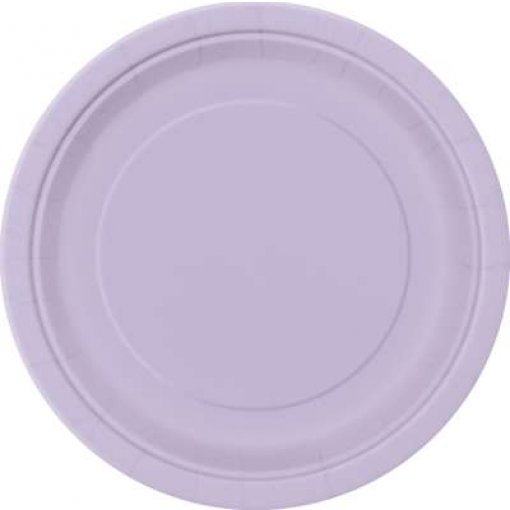 16 Pratos 23cm EU Lilás