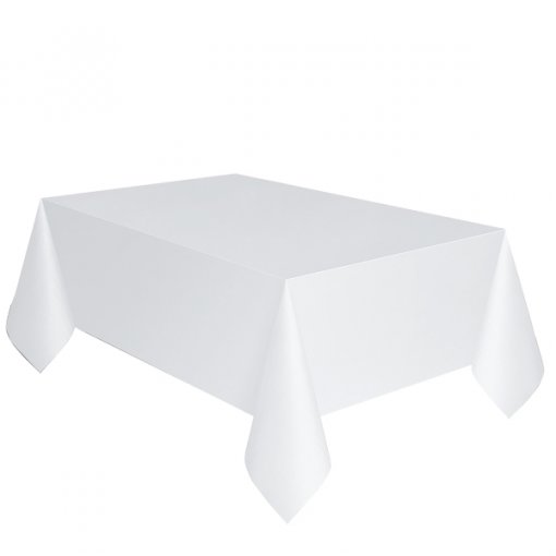 Toalha de mesa papel 1,37x2,74m Branco