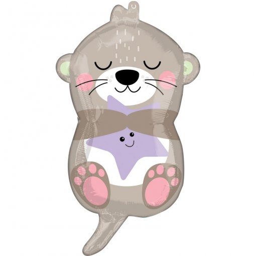 Balão Foil S50 Lontra Otterly Adorable 33x58cm