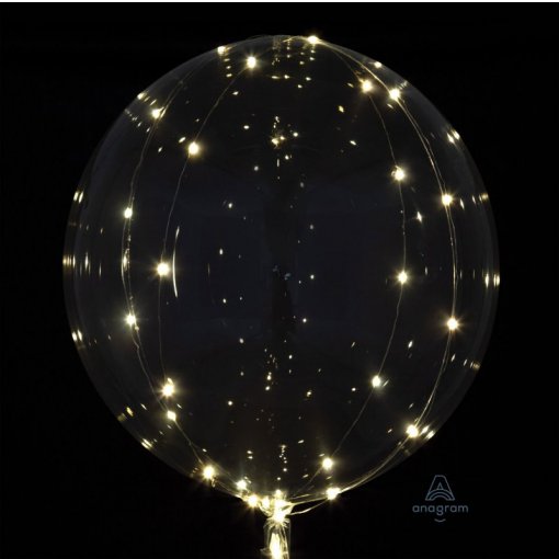 Crystal Clearz P45 18'' LED Branco (Bubble)