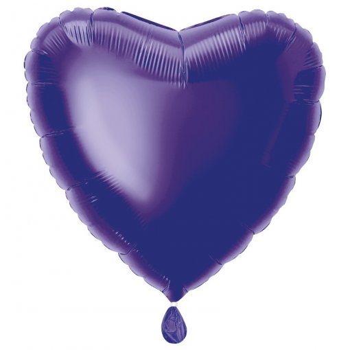 Balão Foil Coração 18'' Roxo