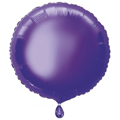 Balão Foil Redondo 18'' Roxo