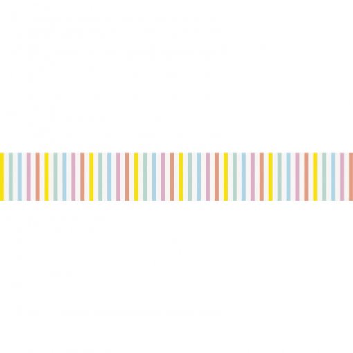 Corredor de mesa 2,13m Riscas Pastel