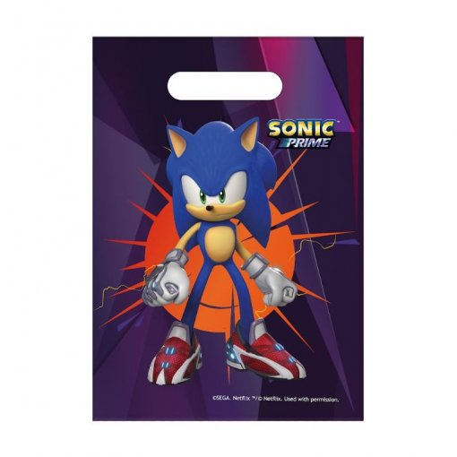 6 Sacos de oferta Sonic The Hedgehog