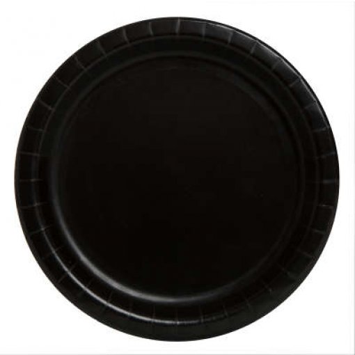 8 Pratos 18cm EU Preto