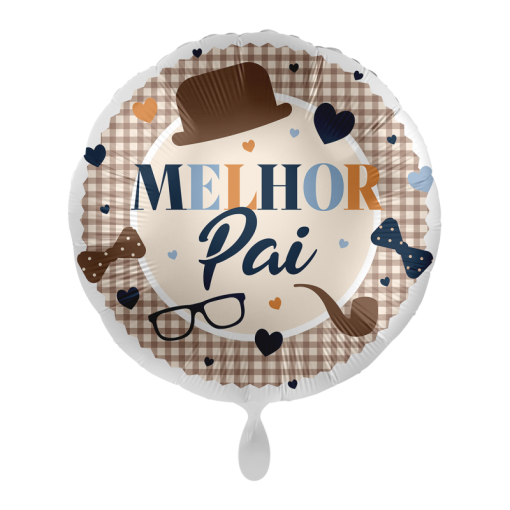 Balão Foil 43cm Melhor Pai