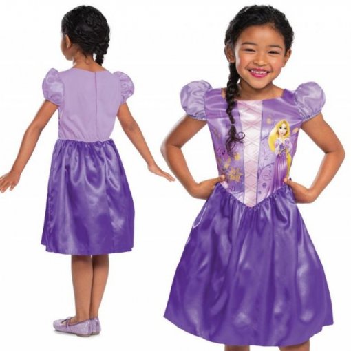 Fato Rapunzel (Princesas Disney) Idade 5-6 Anos