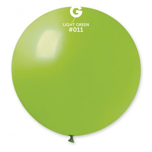 1 Balão latex 31'' (80cm) cor Light Green #011 - G30