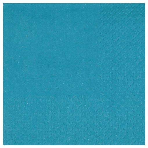 25 Guardanapos 21x20cm Azul Aqua