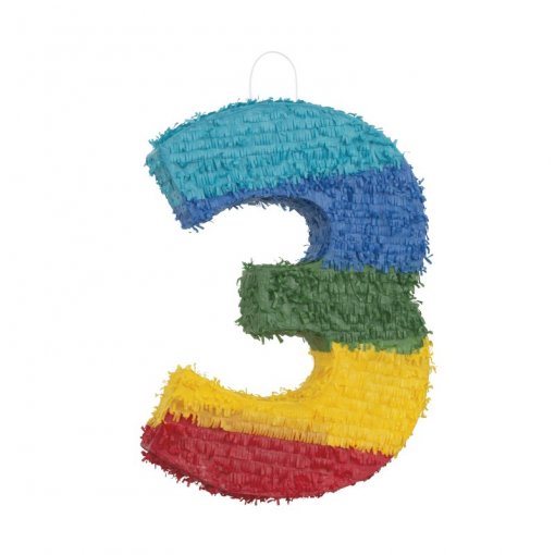 Pinhata 3D 53cm Número 3