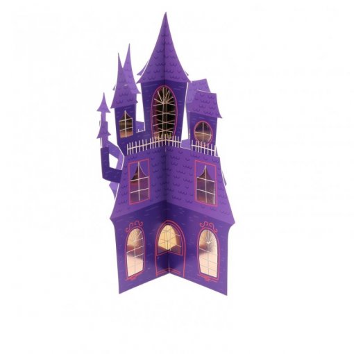 Casa Assombrada para Montar 12x30cm Halloween